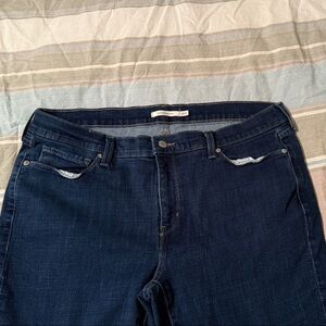 Levi's Women's Dark Blue Jeans